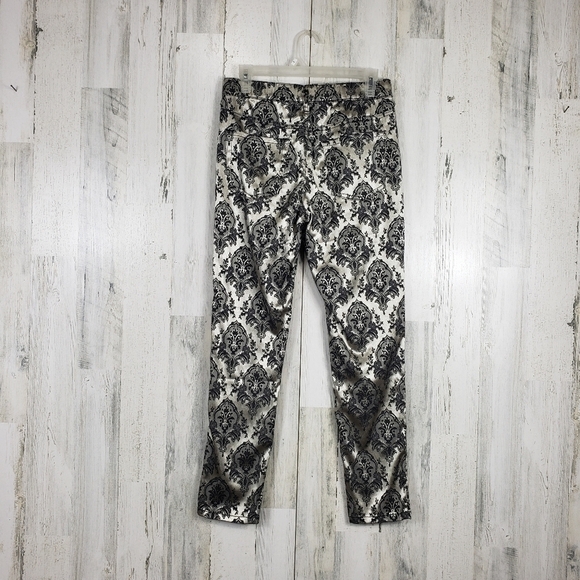 Altard state black & gold jeggings size medium - Picture 10 of 10